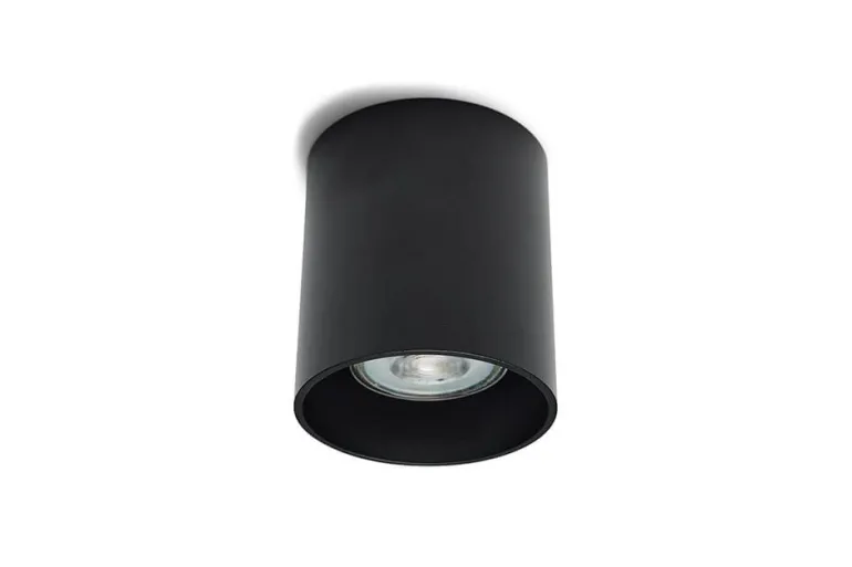 TUBE loftlampe GU10, sort