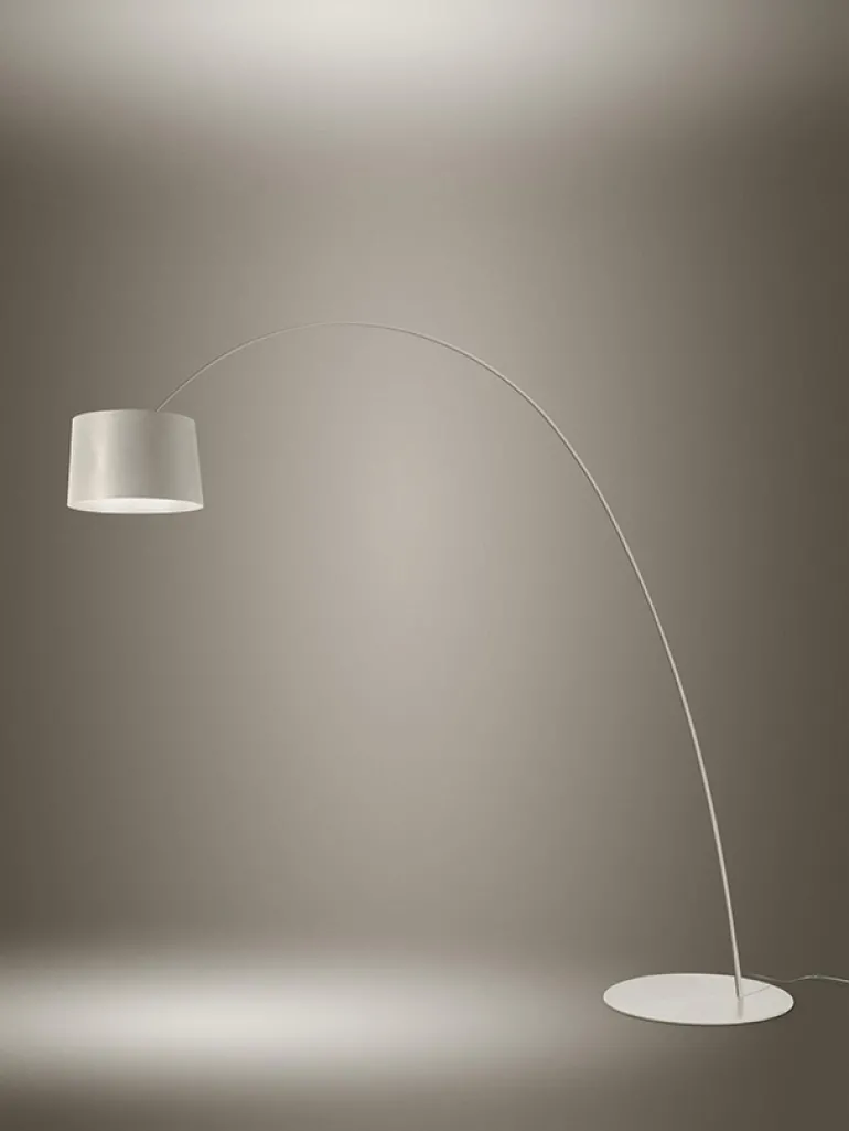 Twiggy Elle LED gulvlampe, grå