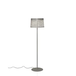 Twiggy Grid Lettura udendørs gulvlampe, grå
