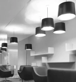 Twiggy Sospensione Grande - pendel, sort