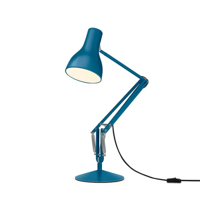 Type 75 bordlampe Margaret Howell, saxon blue