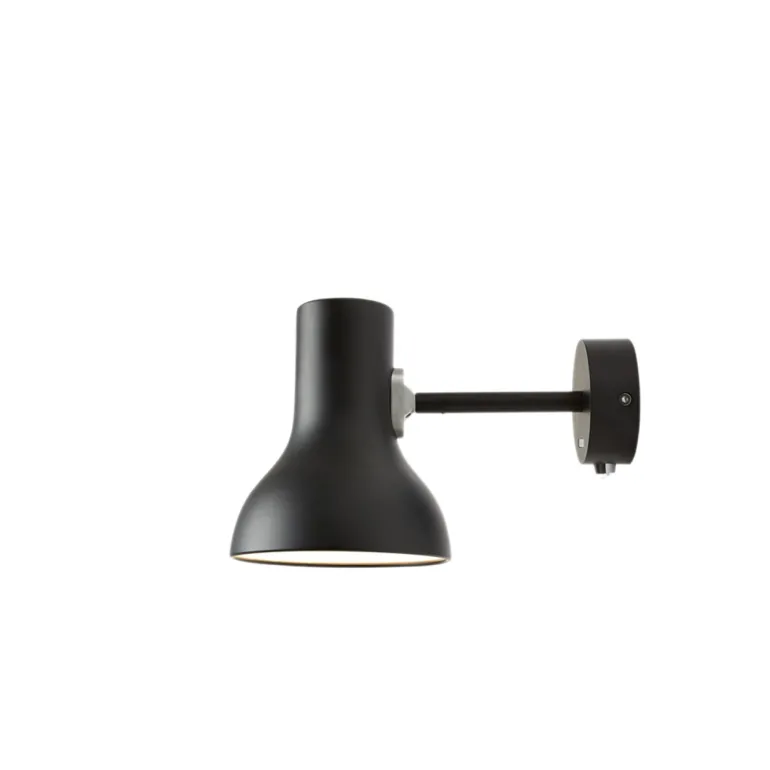 Type 75 mini væglampe, sort