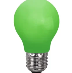 Udendørs LED OUT Ø55mm IP20 LED 1W E27, grøn