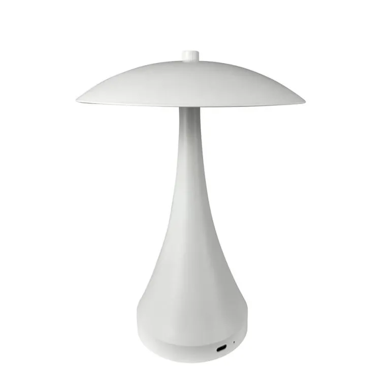 Vienna LED bordlampe / batterilampe, mat hvid