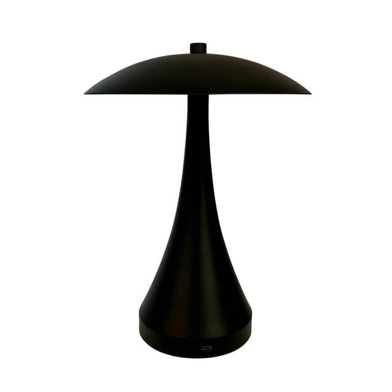 Vienna LED bordlampe / batterilampe, mat sort