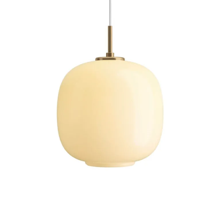 VL45 Radiohus Ø25 pendel, messing/pale yellow