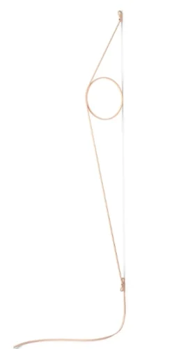 Wirering Væglampe, Pink/Pink