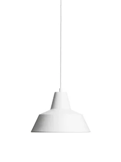 Workshop pendel W3, mat hvid